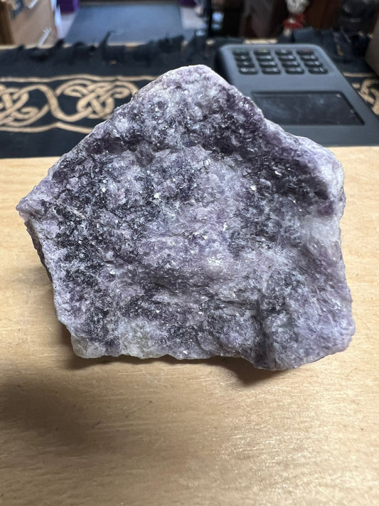 Lepidolite Rough Stone | Metaphysical | Crystal Healing | Mineralogy