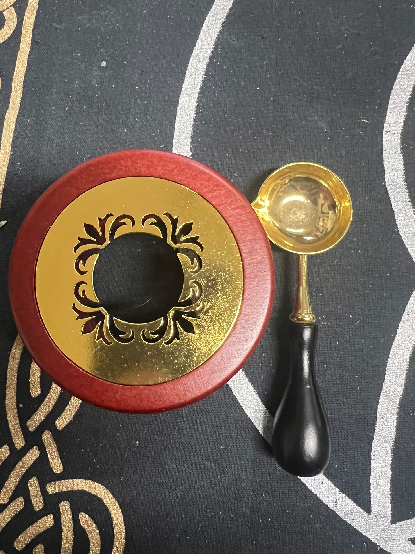 Wax Sealing Furnace and Spoon Set | Spell Bottles | Wax Stove | Multiple Designs