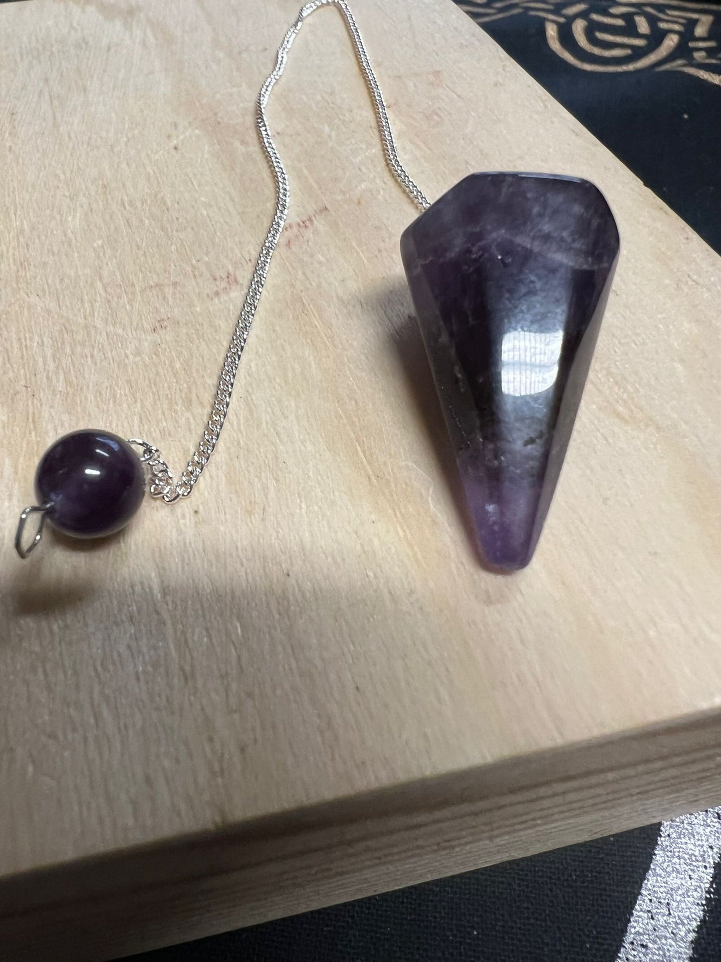 Amethyst Pendulum | Faceted | Divination