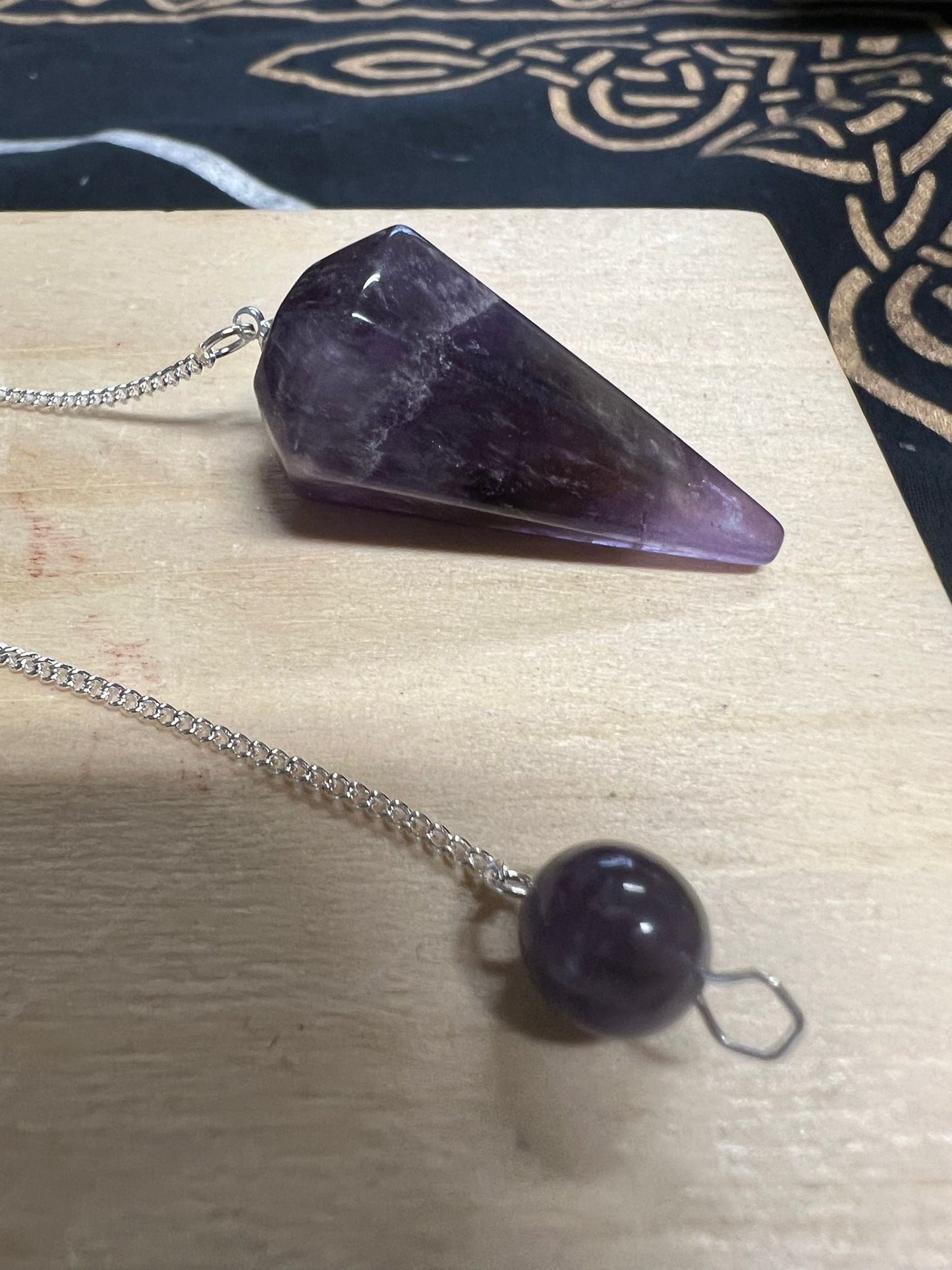 Amethyst Pendulum | Faceted | Divination