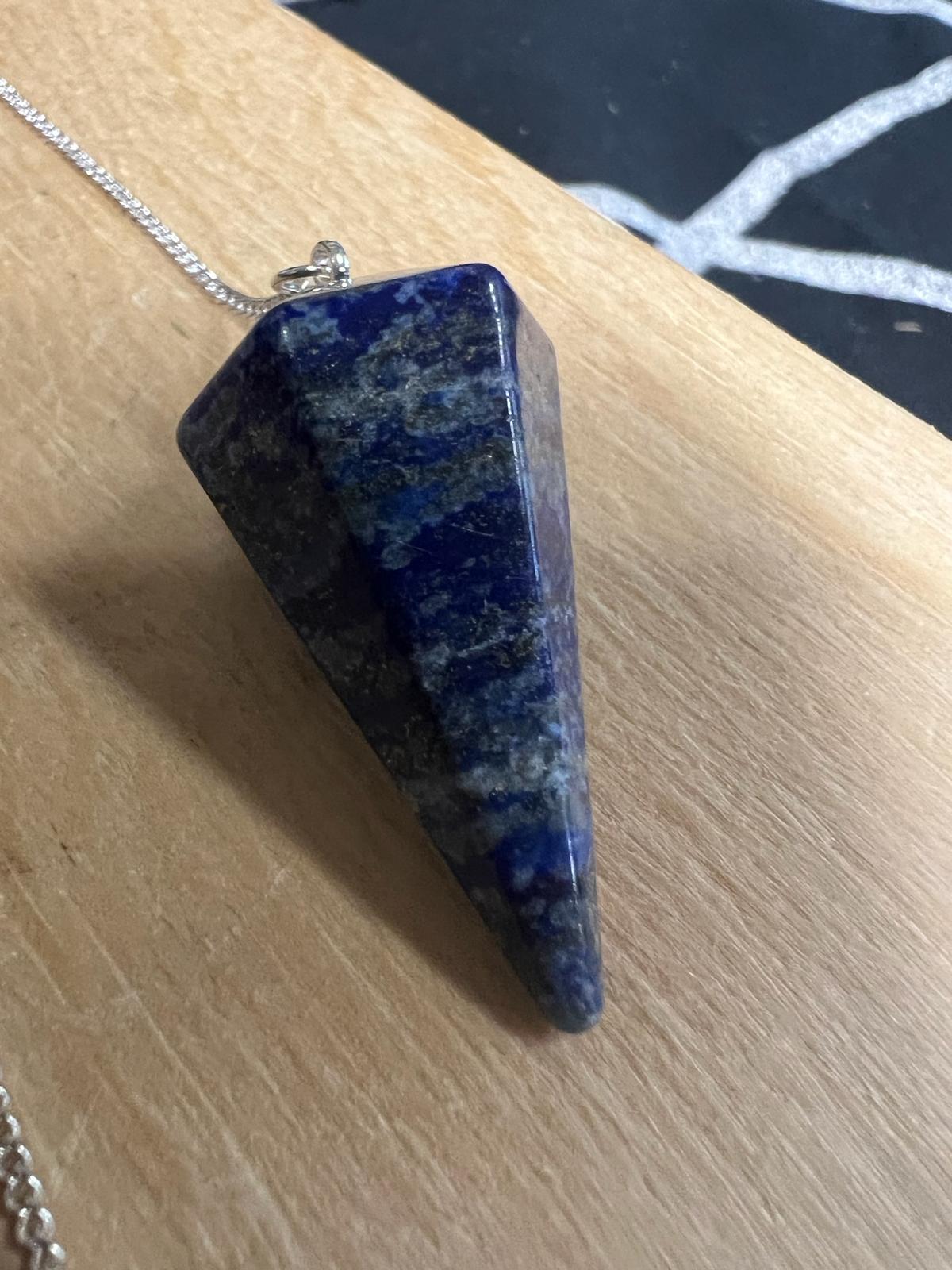 Lapis Lazuli Pendulum | Faceted | Divination