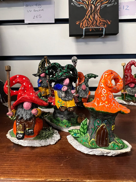 Handmade and Hand Painted Gnomes | Fairy Houses | Cottagecore