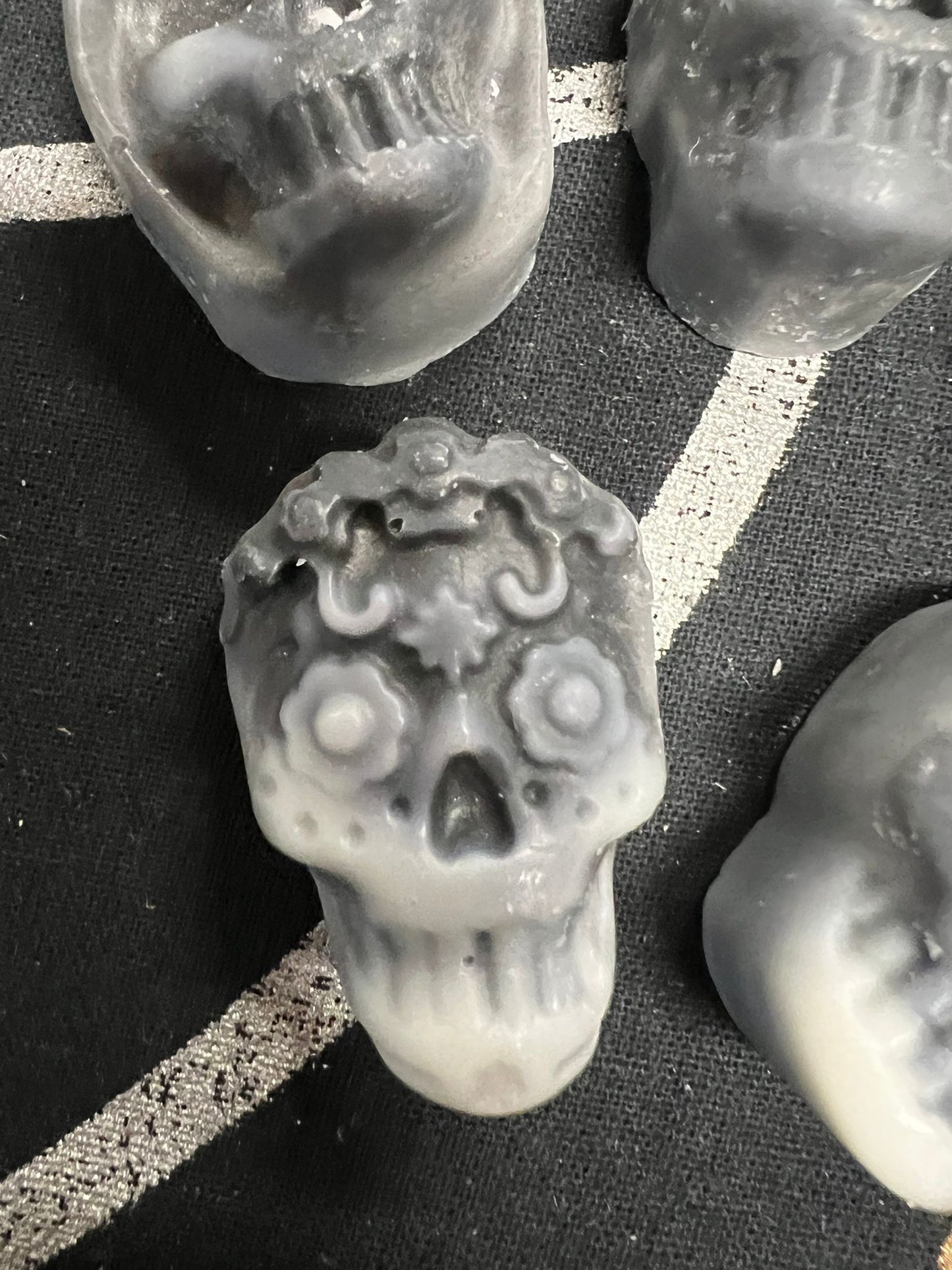 Wax Melt Skull | Citronellol | Pack of 5 | Skull shape | Sleeping Cats Wax Melts | Soy Wax