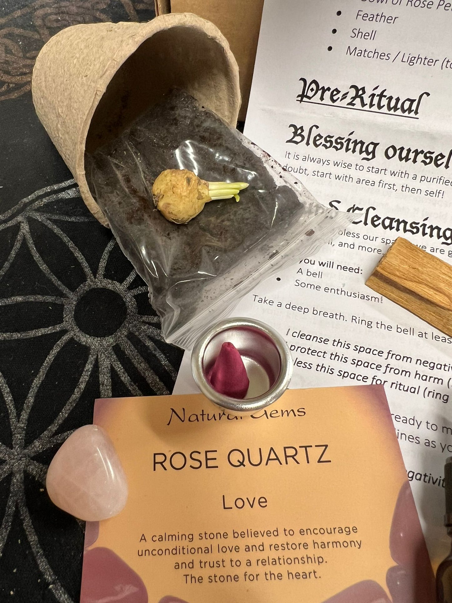 Ostara Ritual Offering Kit | Spell Kit | Offering Kit | Altar Kit