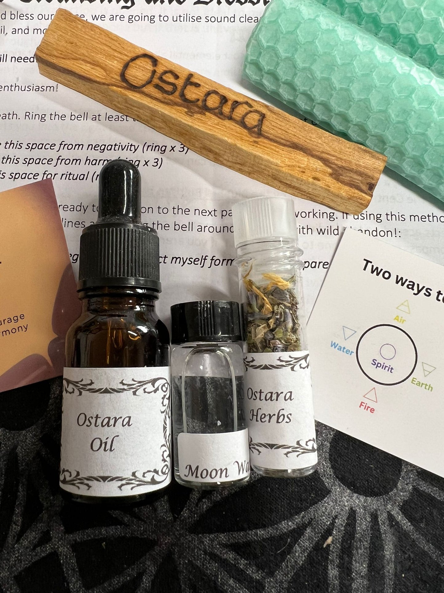 Ostara Ritual Offering Kit | Spell Kit | Offering Kit | Altar Kit