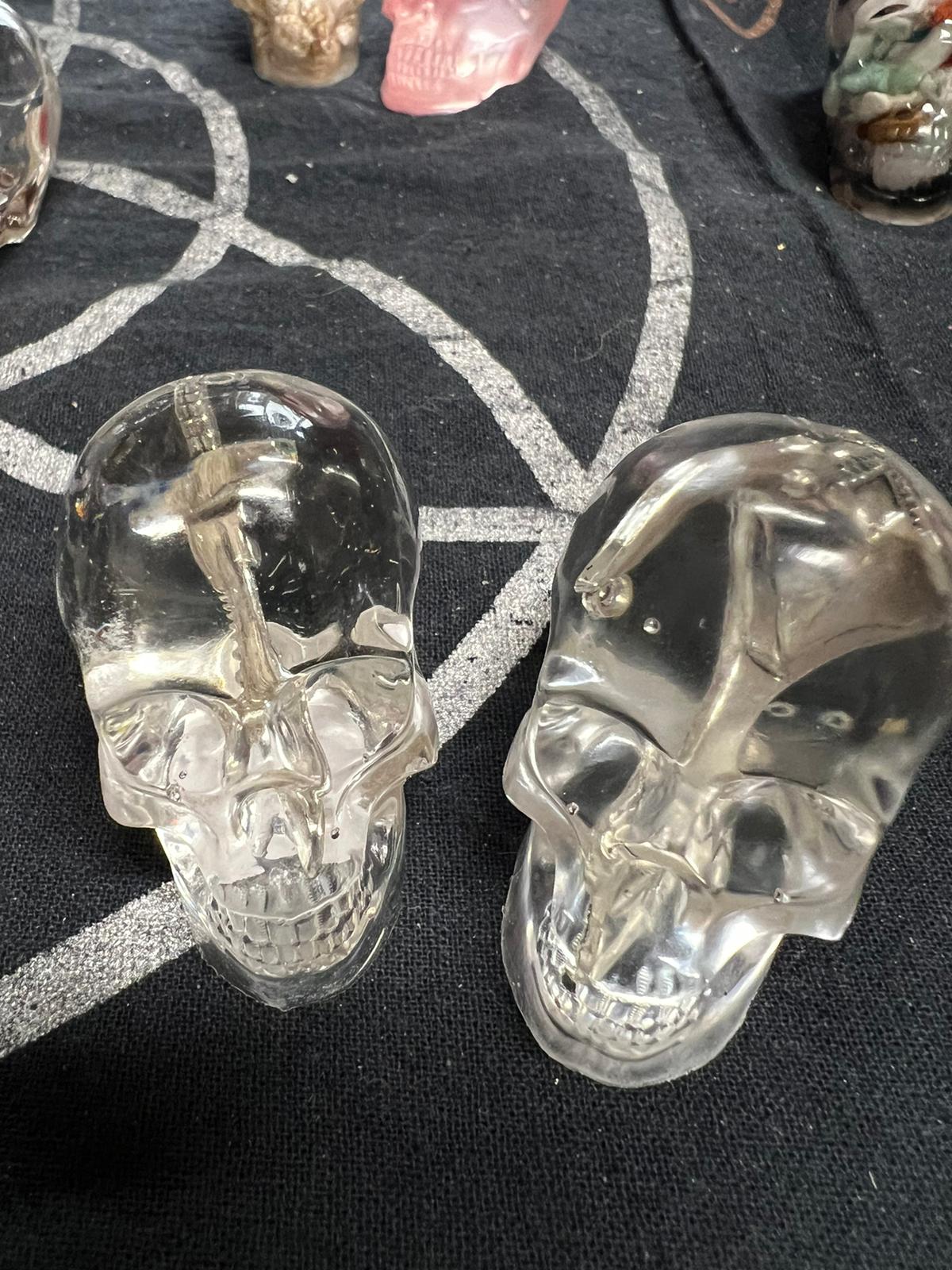 Small Resin Skulls | Different Themes | Goth Decor | Handmade