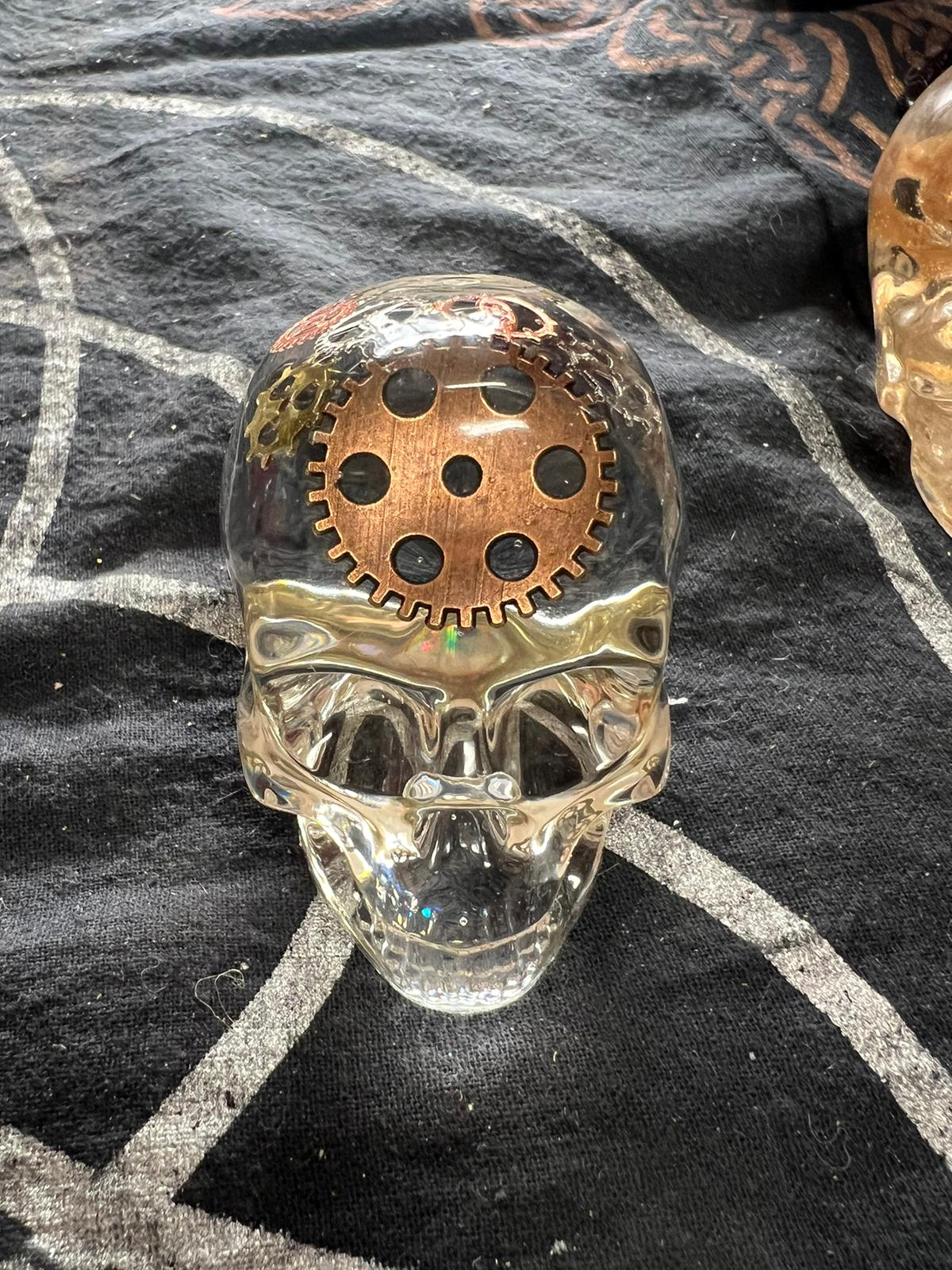 Medium Resin Skulls | Different Themes | Goth Decor | Handmade