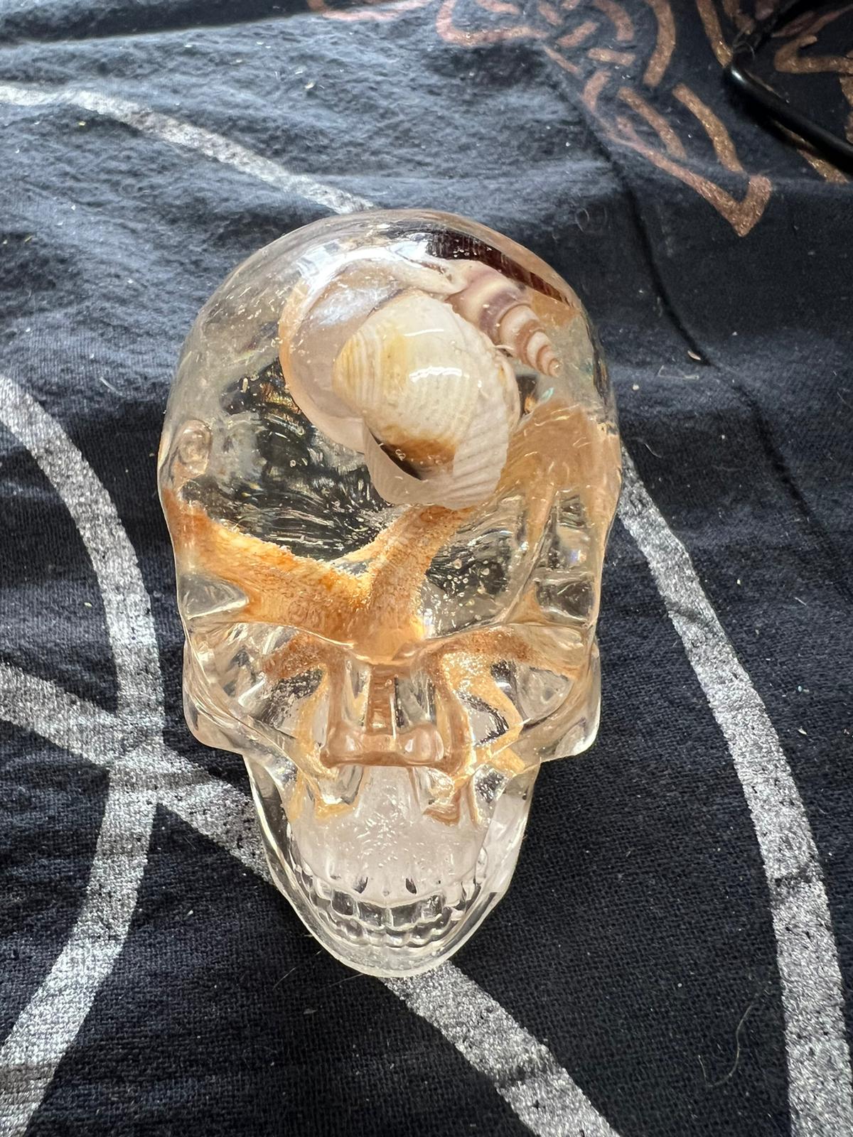 Medium Resin Skulls | Different Themes | Goth Decor | Handmade