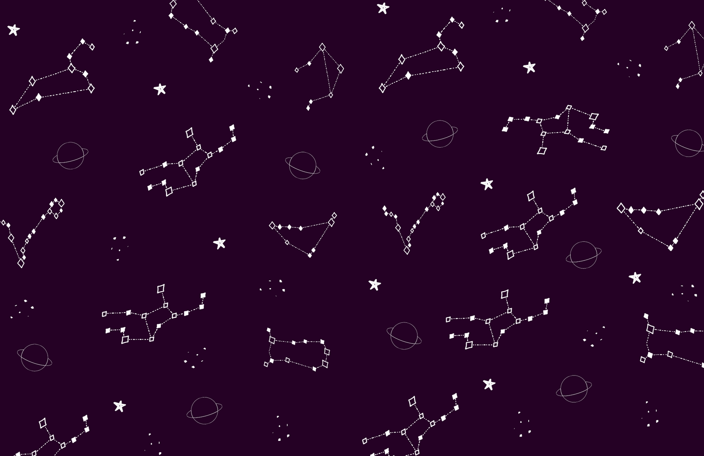 Wrapping paper | Gift Wrap | 2 x sheet 700x500 | Zodiac Constellations