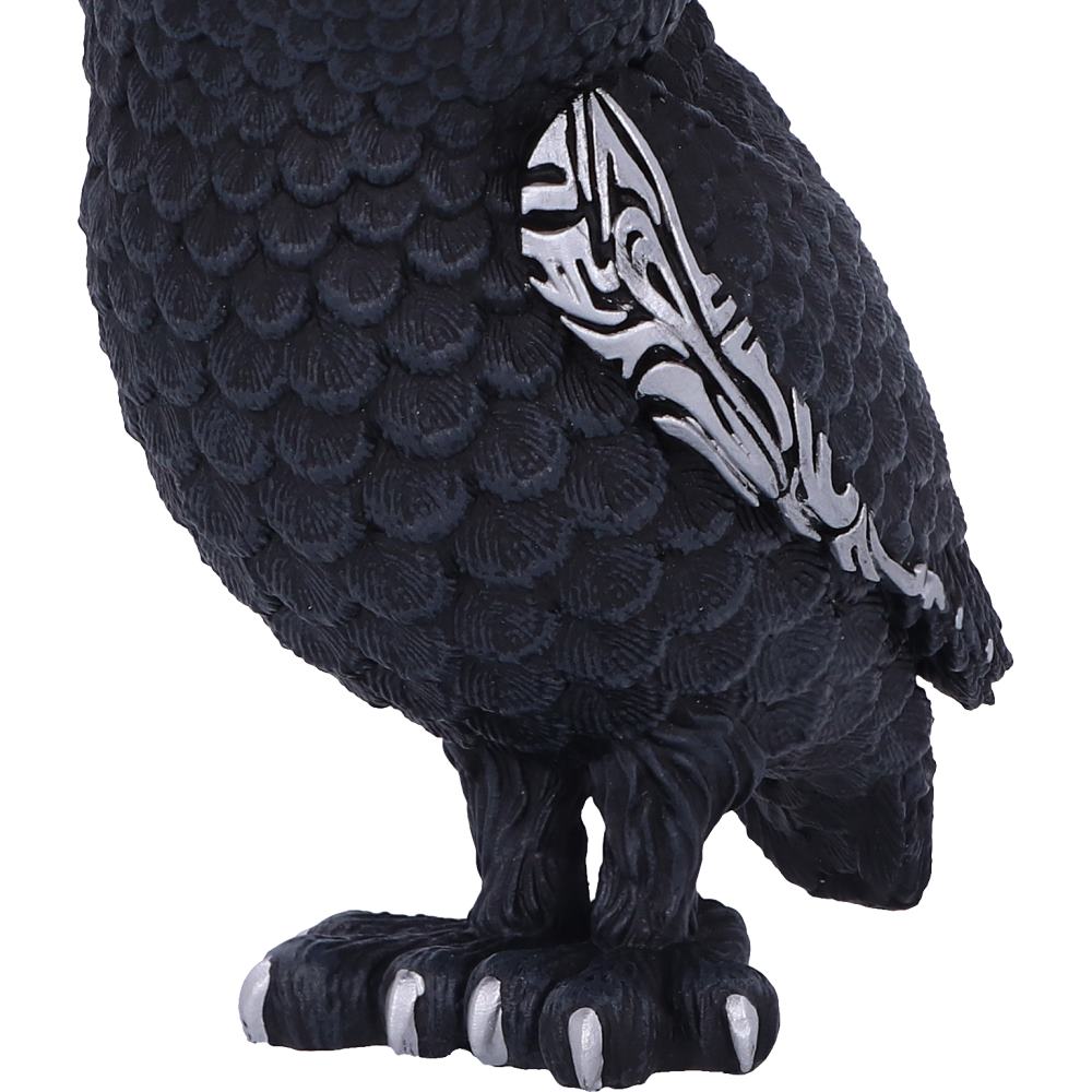 Owlocen Decoration | Black Witch Owl Hanging Decorative Ornament  | 12cm | Cult Cuties