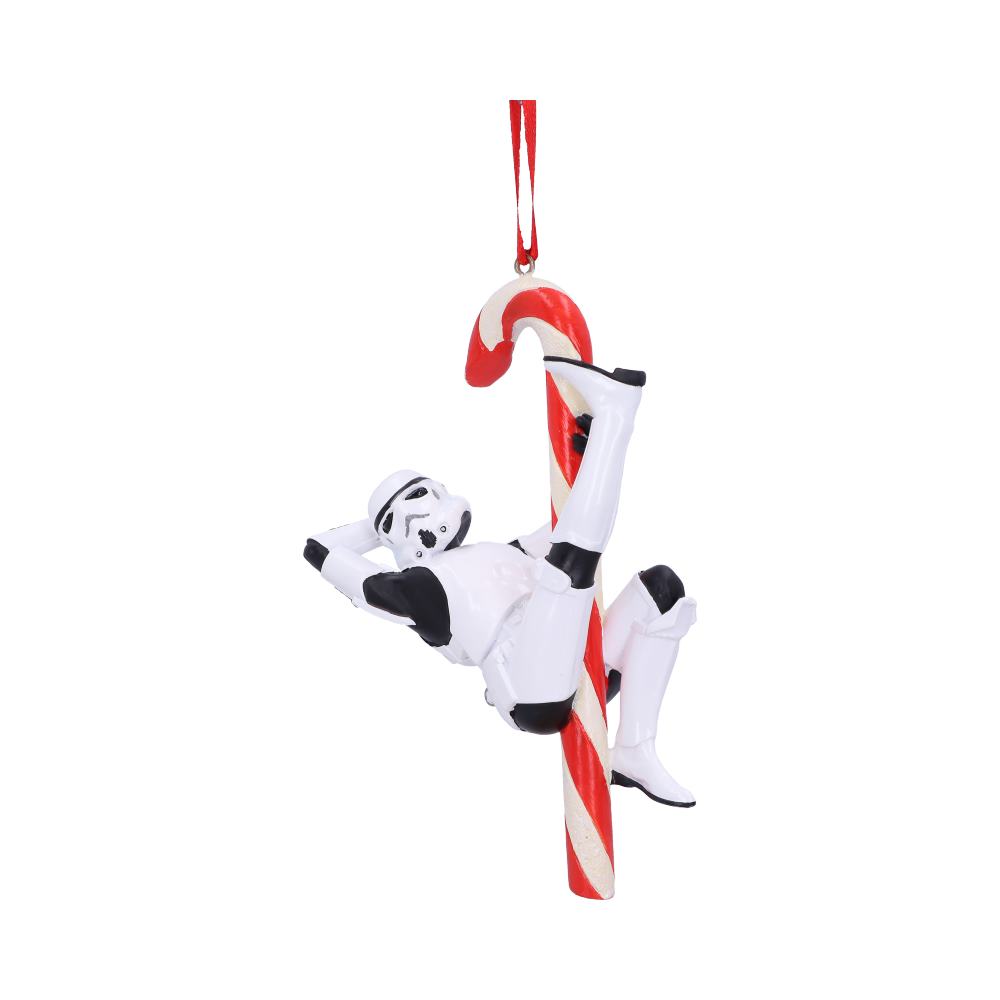 Stormtrooper Candy Cane Hanging Ornament | 12cm | Officially Licensed