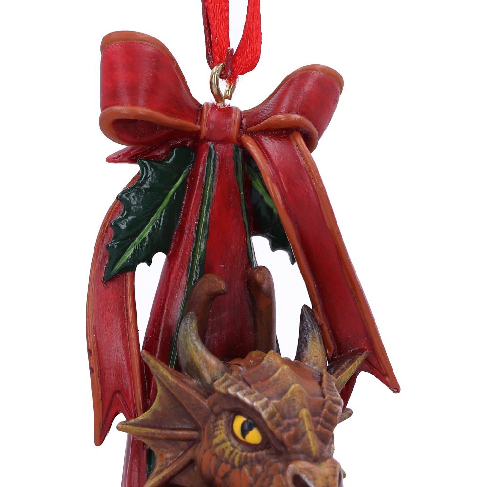 Magical Arrival Hanging Ornament  13.5cm | Anne Stokes | Dragon Decoration | Tree Decoration