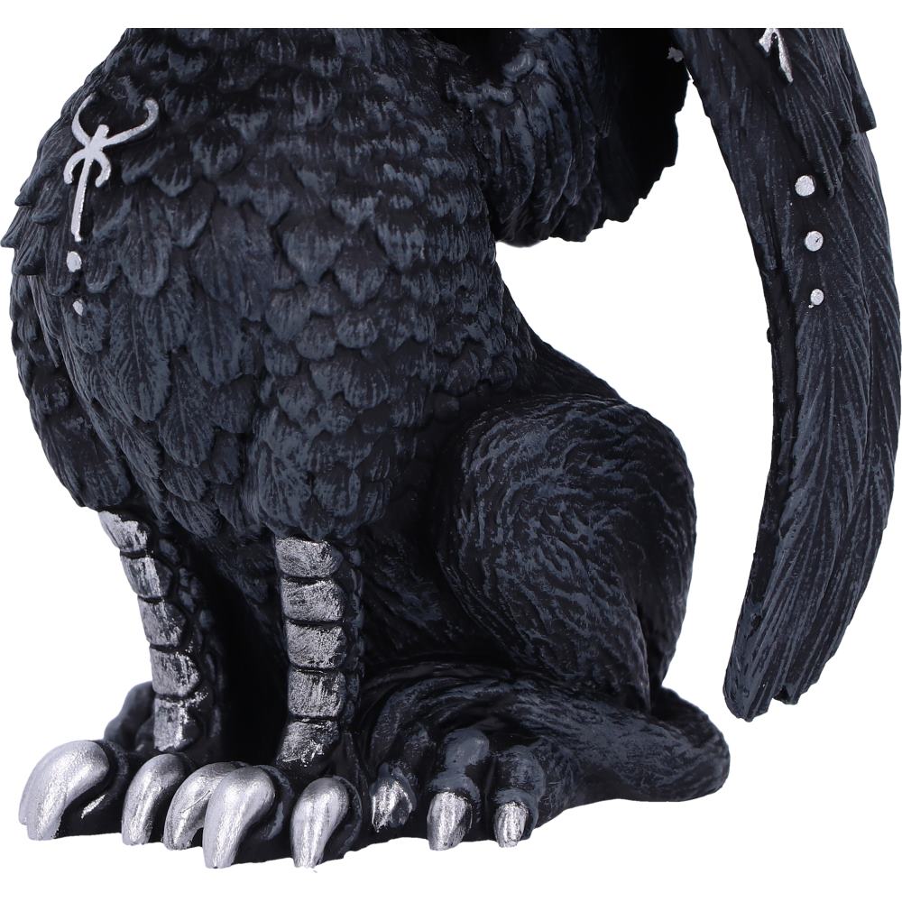 Griffael Occult Griffin Figurine | 10.7cm | Cute Goth Griffin | Cult Cuties