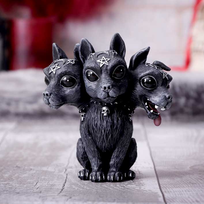 Diabarkus Occult Cerberus Figurine | 10.5cm | Cute Hound of Hades