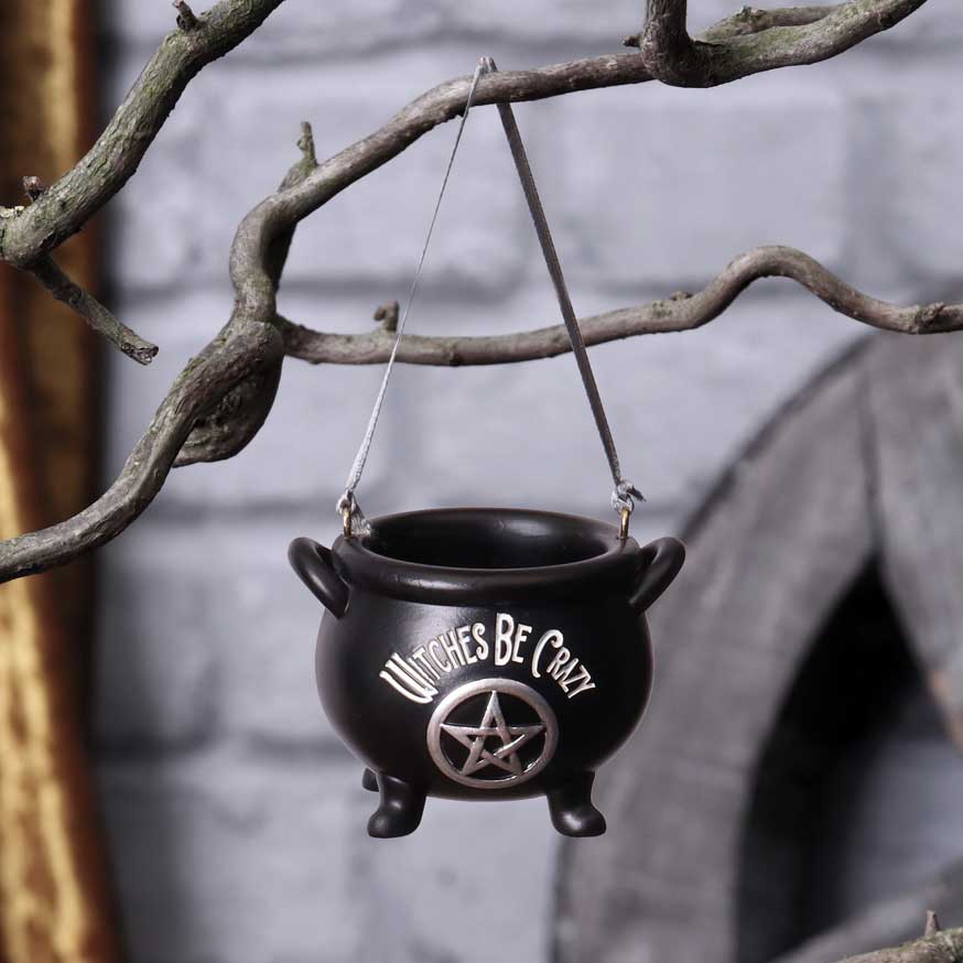 Witches Be Crazy Hanging Ornament | Witchy Ornament | Yule Tree Ornament