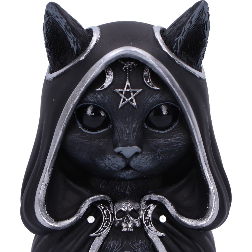 Zefur Cat Figurine | Cult Cuties™ Figurine | Nemesis Now | Collectible | 10cm | Altar | Witch Cat