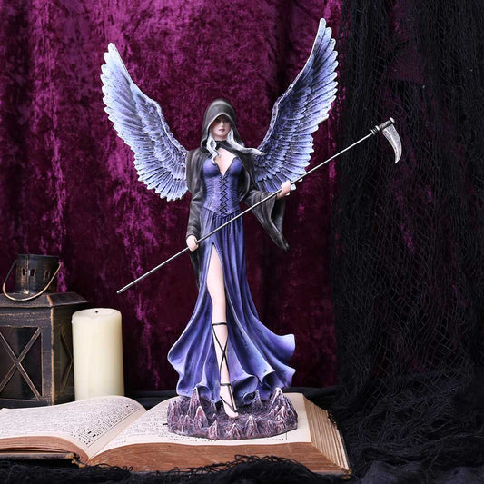 Dark Fairy Reaper Mercy |  31cm | Cottagecore | Goth Figurine