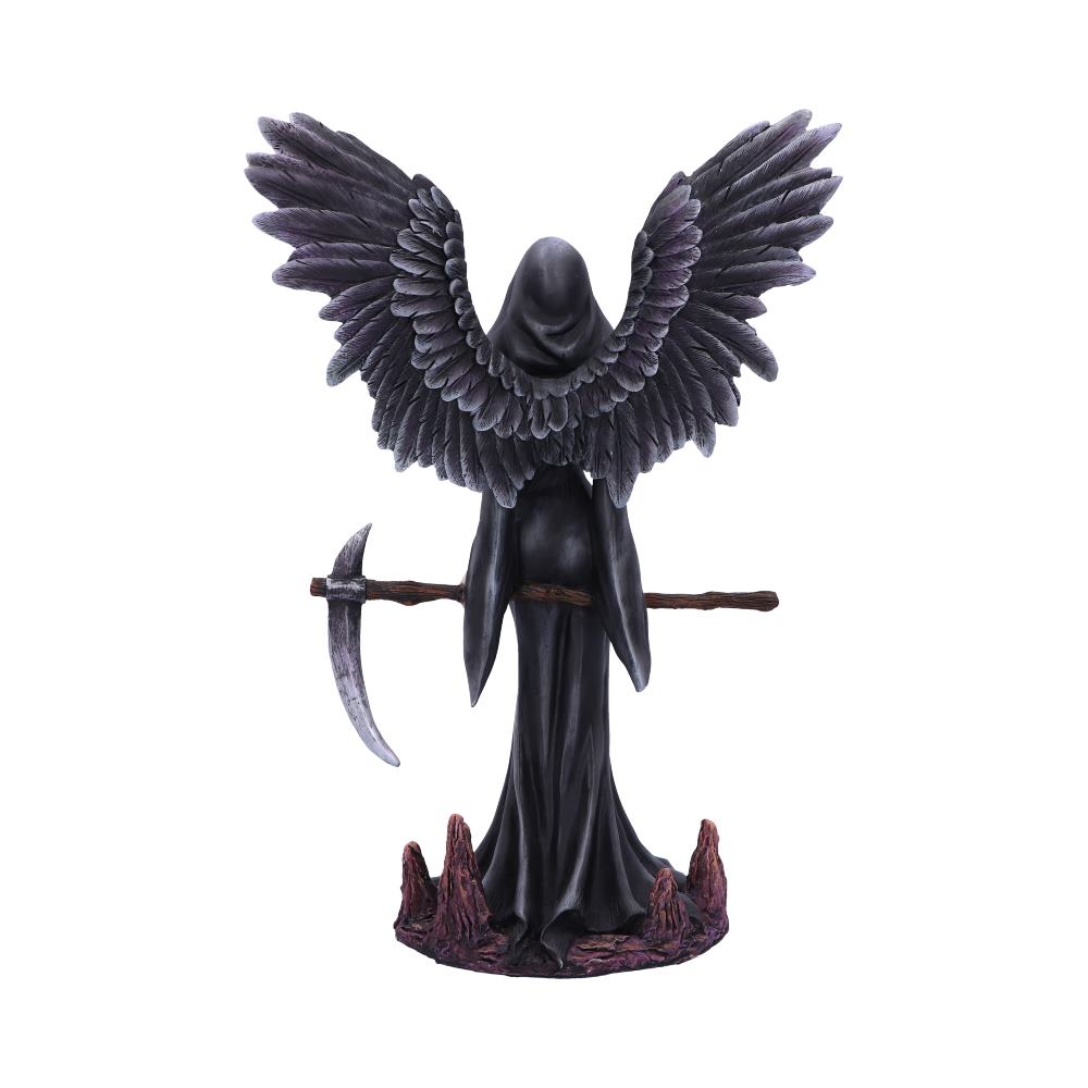 Take my Soul Gothic Female Reaper with Scythe Figurine | 23.5 cm | Goth Girl