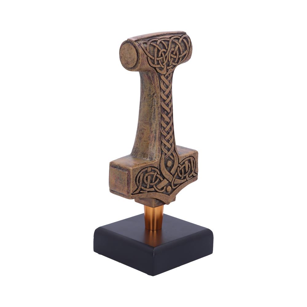 Mjölnir | Hammer of Thor Figurine | 20.8cm | Norse Mythology