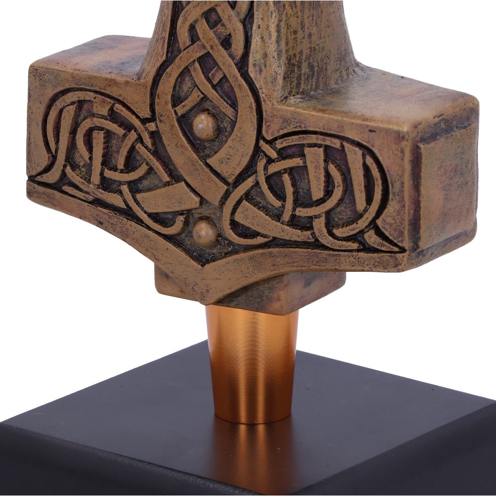 Mjölnir | Hammer of Thor Figurine | 20.8cm | Norse Mythology