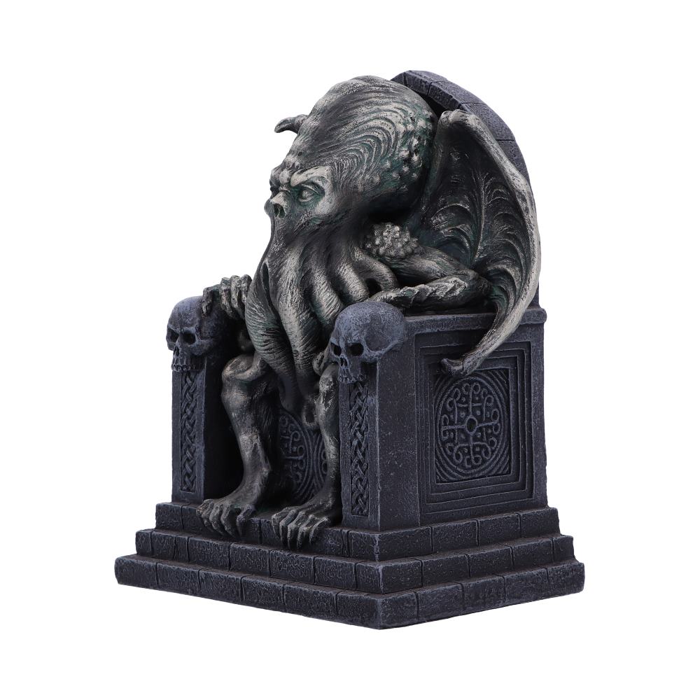 Cthulhu's Throne Figurine | 18.3cm | Dark Academia | Lovecraft