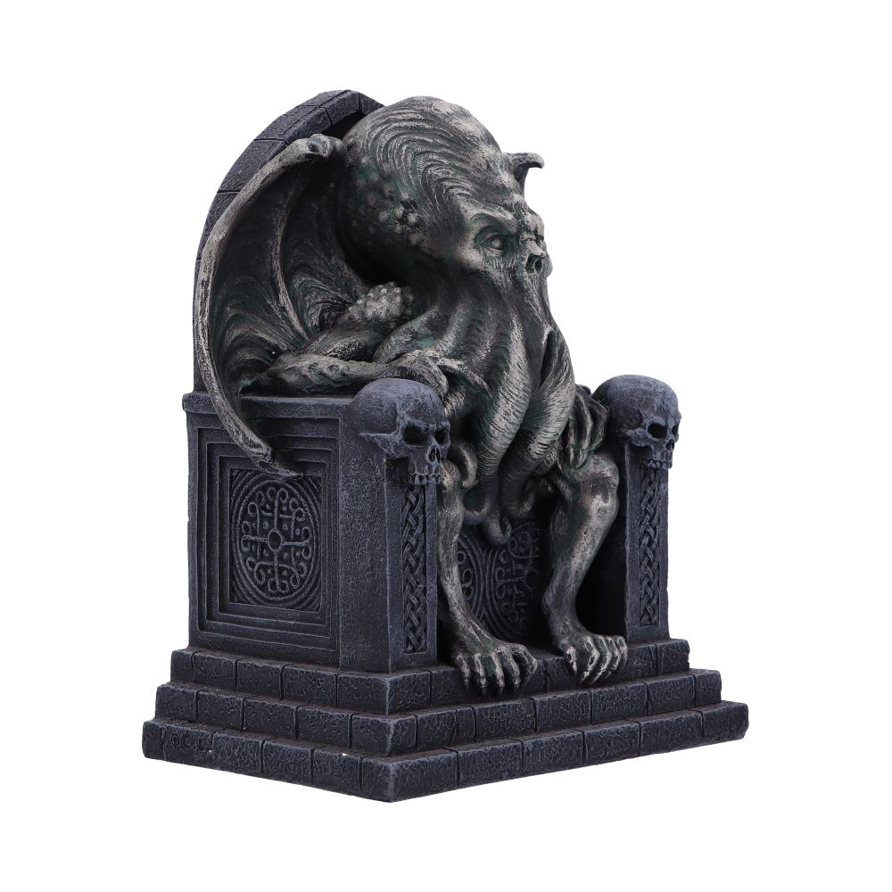 Cthulhu's Throne Figurine | 18.3cm | Dark Academia | Lovecraft