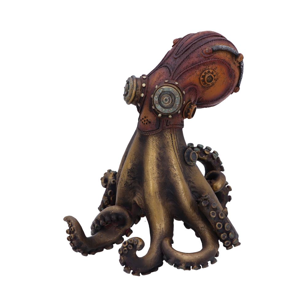 Call of the Kraken | 14.5cm | Steampunk Phone Holder | Steampink Decor | Octopus Figurine