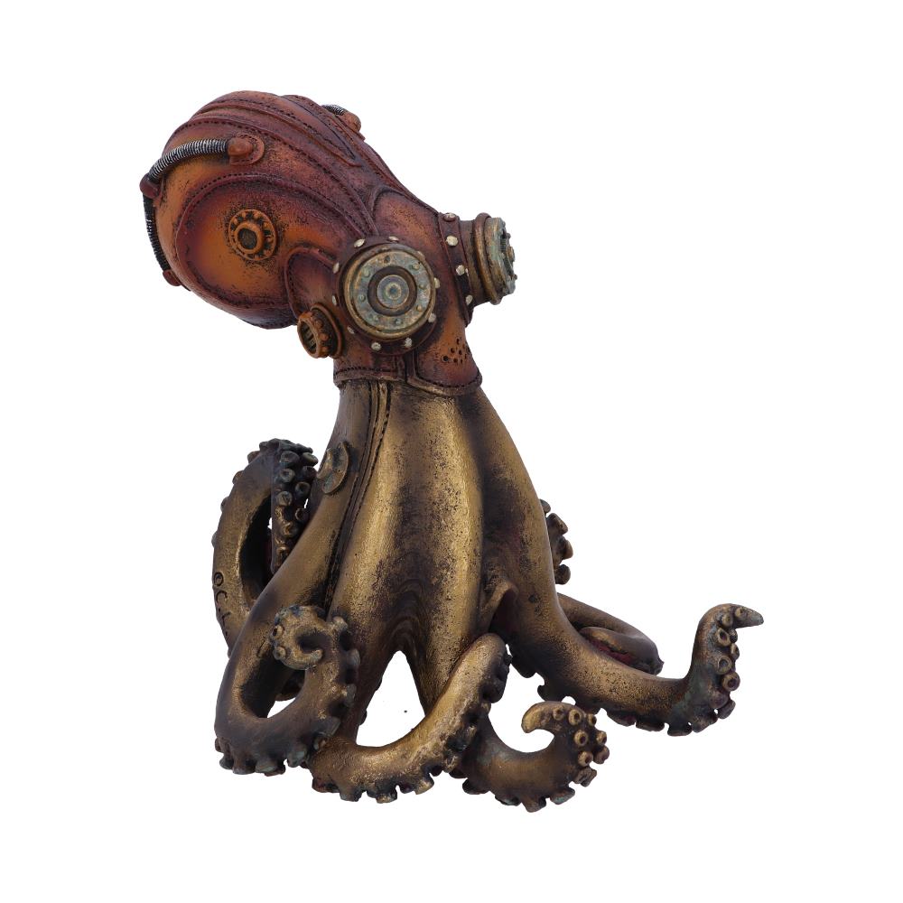 Call of the Kraken | 14.5cm | Steampunk Phone Holder | Steampink Decor | Octopus Figurine