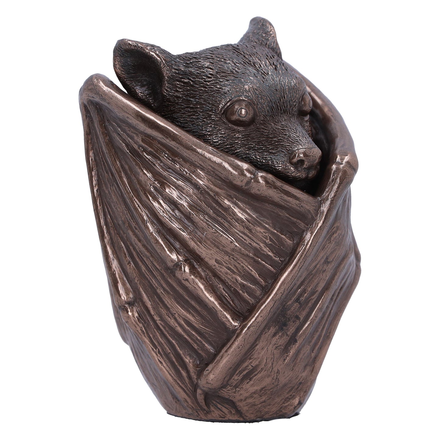 Bronze Bat Snuggle Box | 9cm | Jewellery Box | Keepsake Box | Goth Decor