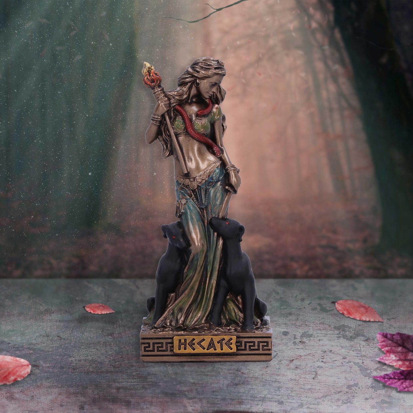 Hecate Moon Goddess | Mini | 9cm | Greek Goddess | Greek Mythology | Goddess of Magic