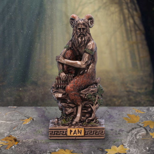 Pan (Mini) Figrine | 8.3cm | Altar Items | God of the Wild | Greek Mythology