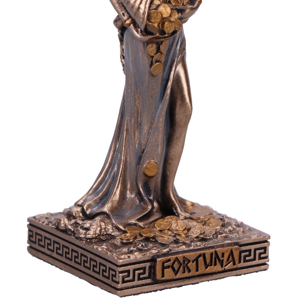 Fortuna Goddess |  Mini 9cm | Greek Mythology | Tyche Goddess of Fortune | Idol