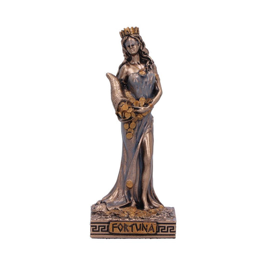 Fortuna Goddess |  Mini 9cm | Greek Mythology | Tyche Goddess of Fortune | Idol