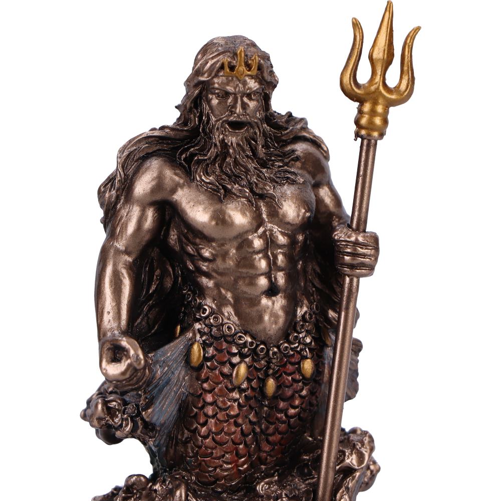 Poseidon God of the Sea |  Mini 9cm | Greek Mythology | Greek Gods| Idol