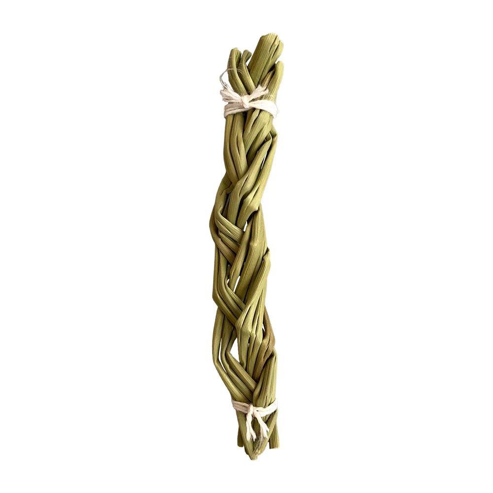 Braided Sweet Grass | 4 inches | Smoke Cleansing