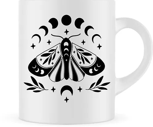 Butterfly Mug | Moth Mug | Animal Mug | Coffee Mug| Tea Mug | Design 1