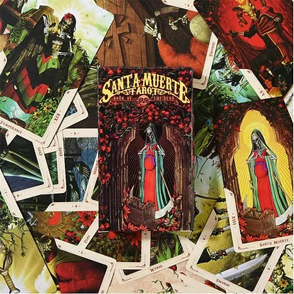 Cards Santa Muerte Tarots Deck Book of the Dead