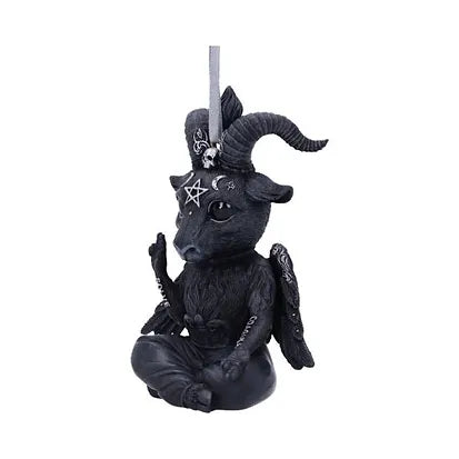 Baphoboo Hanging Ornament | Baby Baphomet Hanging Decorative Ornament | 11cm | Goth Decor