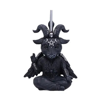 Baphoboo Hanging Ornament | Baby Baphomet Hanging Decorative Ornament | 11cm | Goth Decor