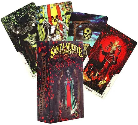 Cards Santa Muerte Tarots Deck Book of the Dead