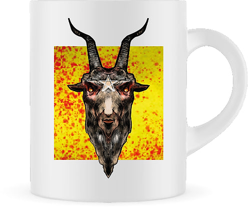 Baphomet Mug | Gothic Gift | Baphy Mug | Tea Mug | Coffee Mug