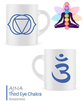 Chakra Mug | Third Eye Chakra Mug | Ajna Mug | Coffee Mug | Tea Mug