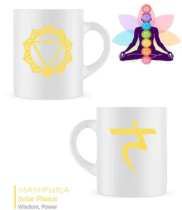 Chakra Mug | Solar Plexus Chakra Mug | Manipura Mug | Coffee Mug | Tea Mug