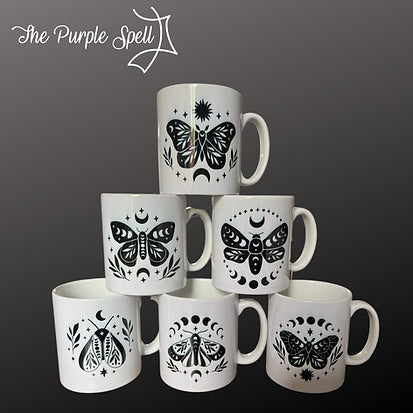 Butterfly Mug | Moth Mug | Animal Mug | Coffee Mug| Tea Mug | Design 1