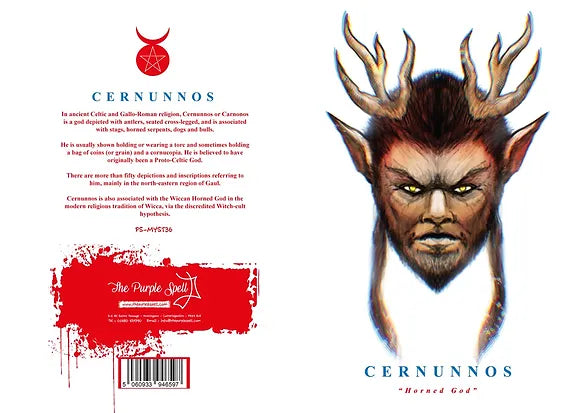 Cernunnos Greeting Card | Horned God | Pagan Birthday Card