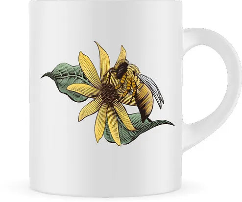 Bees | Bee Mugs | Animal Design | Bee Print | Coffee Mug |Tea Mug Design 3