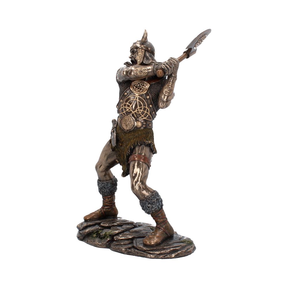 Berserker Bronze Medium Warrior Figurine with Axe | Viking | Odin