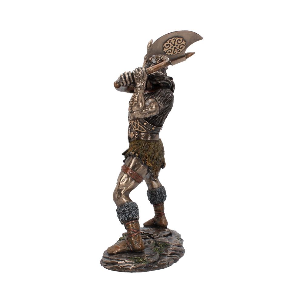 Berserker Bronze Medium Warrior Figurine with Axe | Viking | Odin