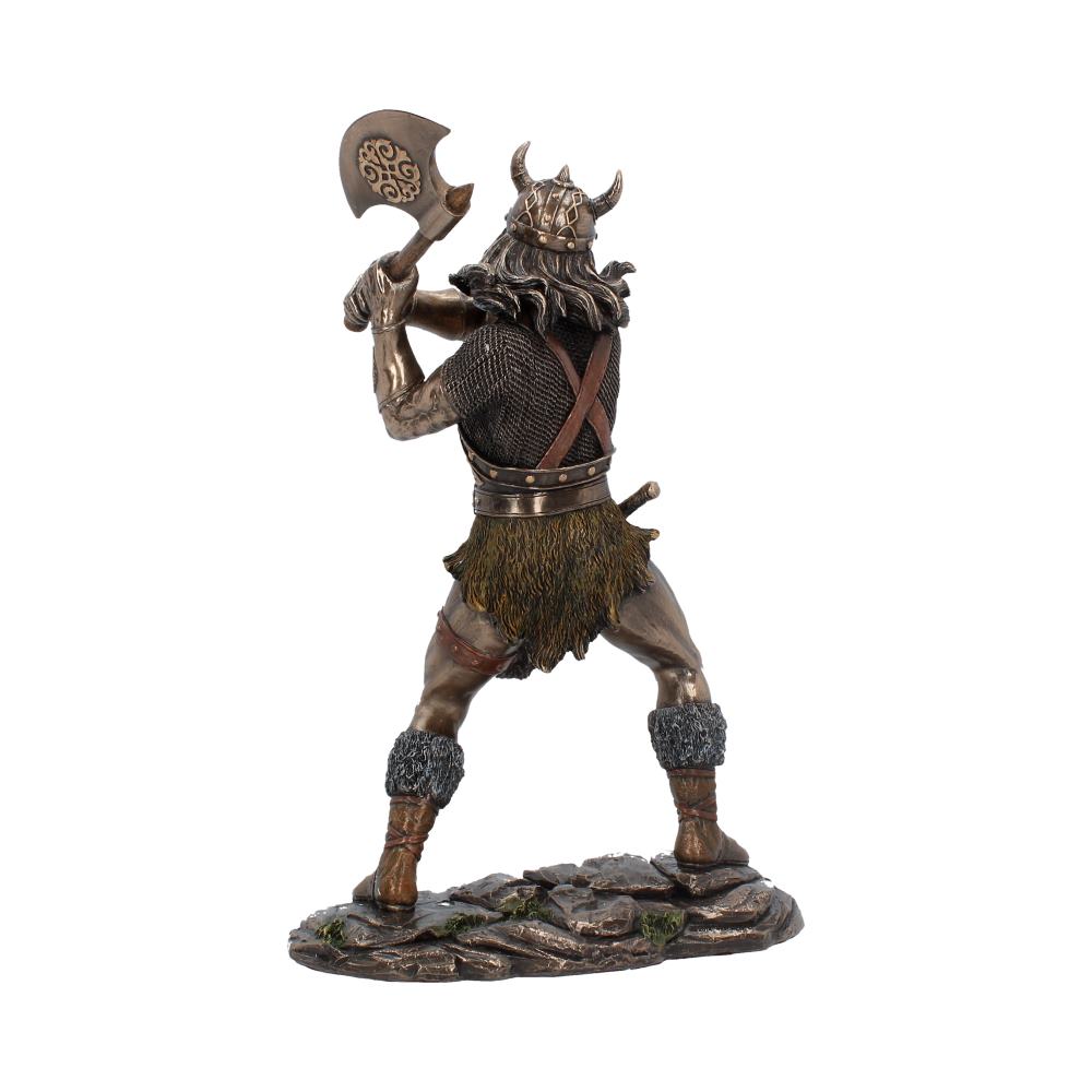 Berserker Bronze Medium Warrior Figurine with Axe | Viking | Odin