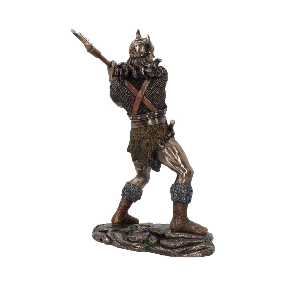 Berserker Bronze Medium Warrior Figurine with Axe | Viking | Odin